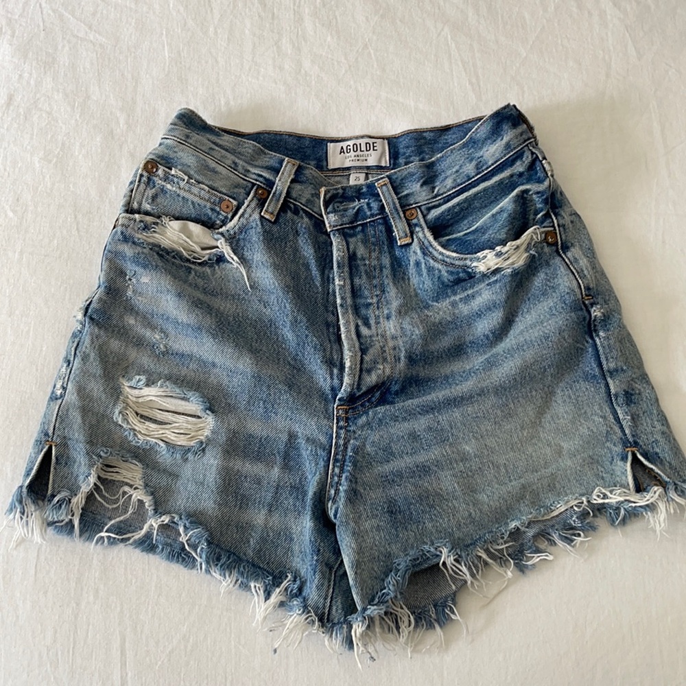 Agolde Dee Ultra High Rise Shorts
